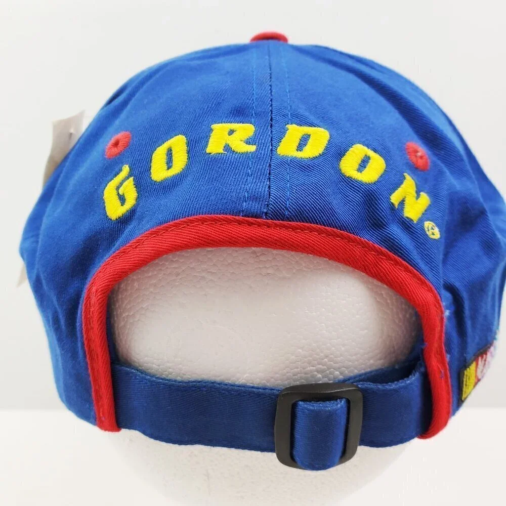 Jeff Gordon Vintage NASCAR Hat 90s Strapback 24 Competitors View Deadstock NWT